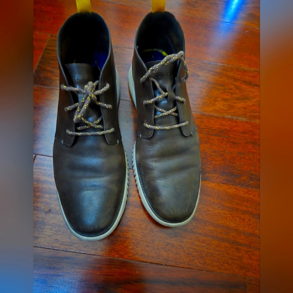 Cole Haan Men's Brown Leather Shoes Size 9.5